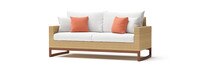 Mili™ 76" Sofa - Cast Coral
