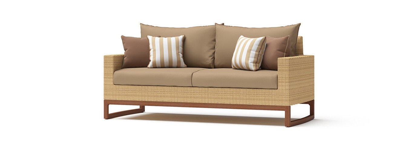 Mili™ 76in Sofa - Maxim Beige