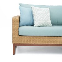 Mili™ 76in Sofa - Spa Blue