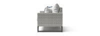 Milo™ Gray 78in Sunbrella® Outdoor Sofa - Centered Ink