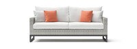 Milo™ Gray 78in Sofa - Cast Coral