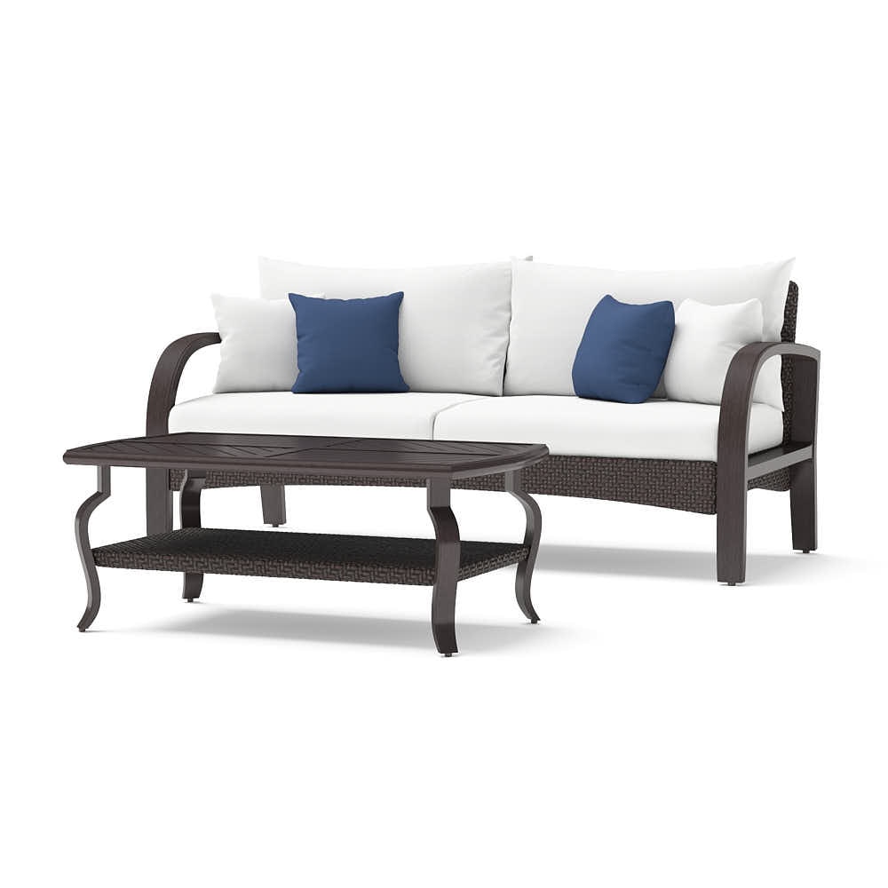 Barcelo™ Sofa & Coffee Table - Bliss Ink