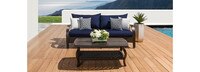 Barcelo™ Sofa & Coffee Table - Moroccan Cream
