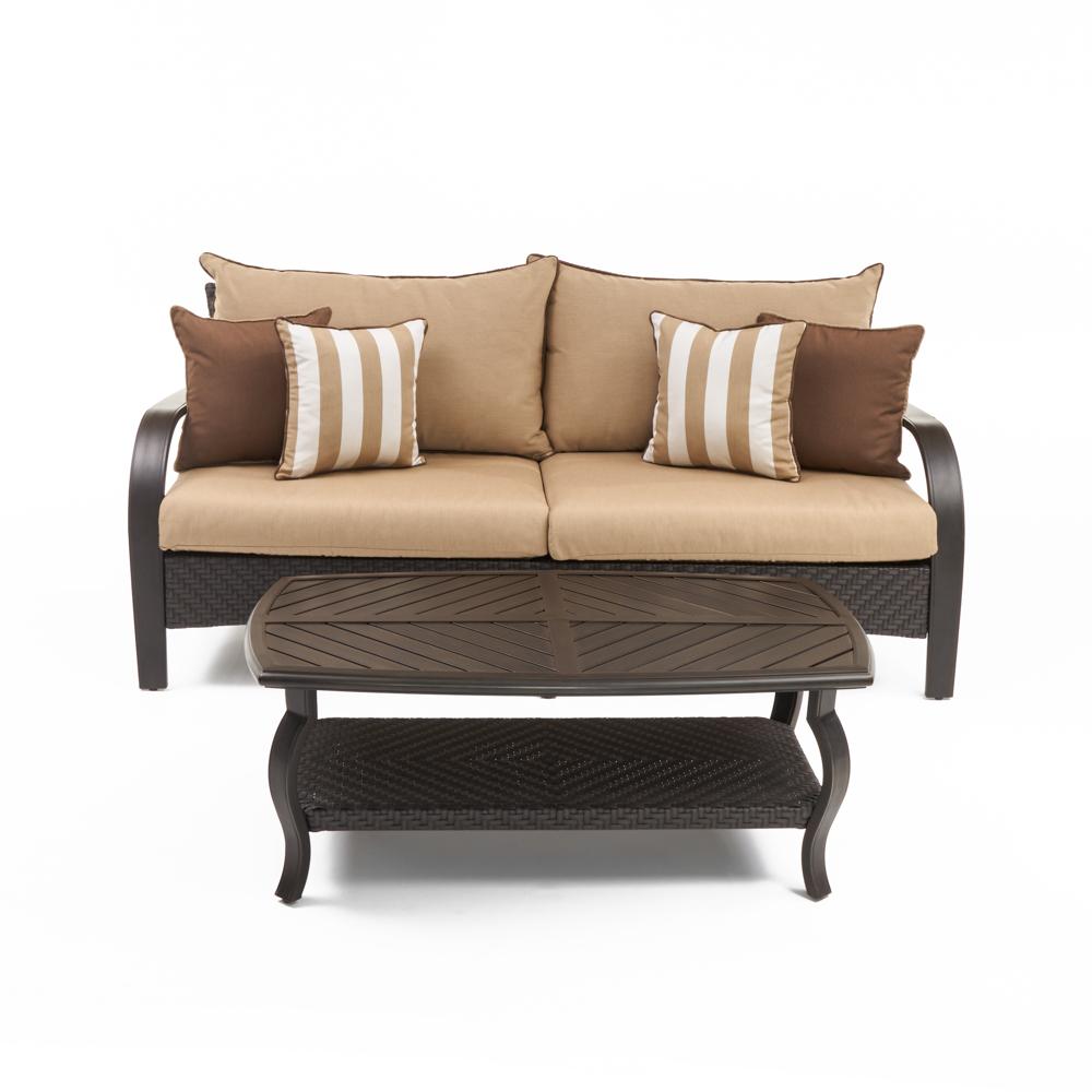 Barcelo™ Sofa & Coffee Table - Maxim Beige