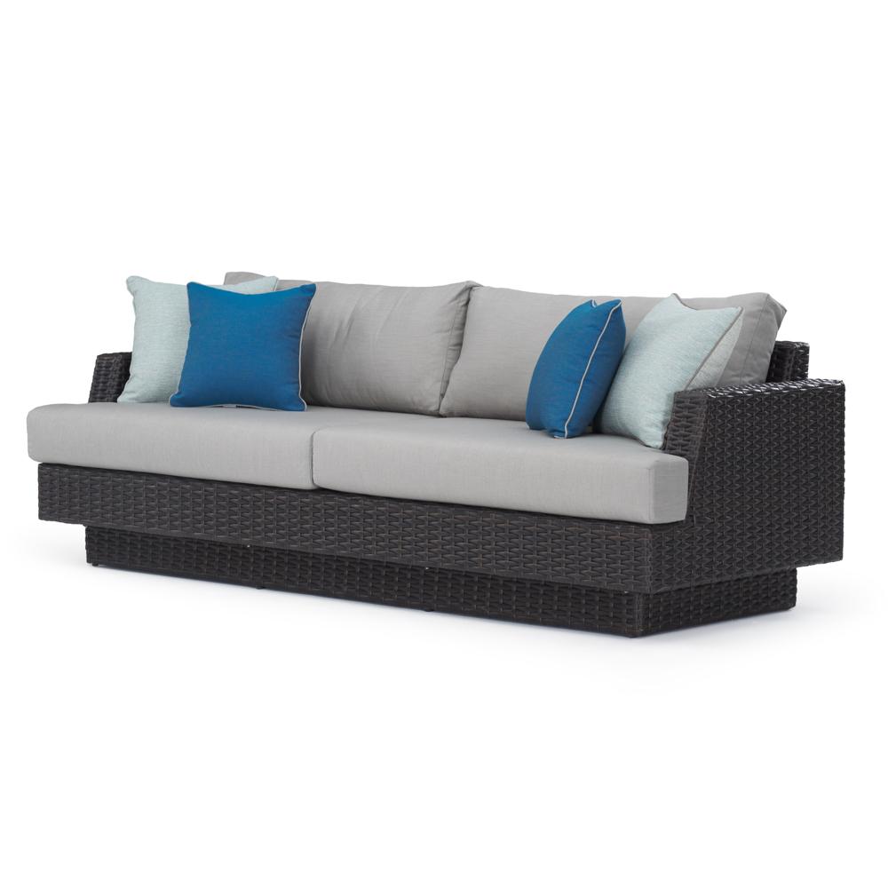 Portofino® Repose 88in Sunbrella® Outdoor Sofa - Dove