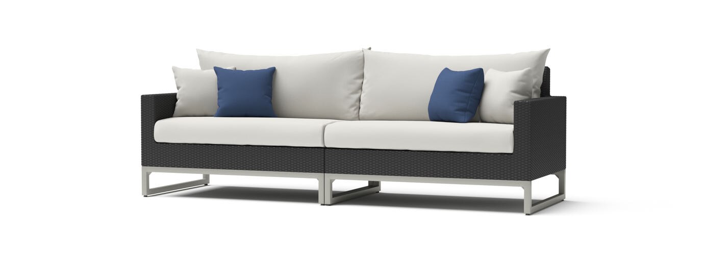 RST Brands Milo Outdoor Sofa - Thumbnail 4