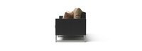 Milo™ Espresso 96in Sunbrella Outdoor Sofa - Maxim Beige