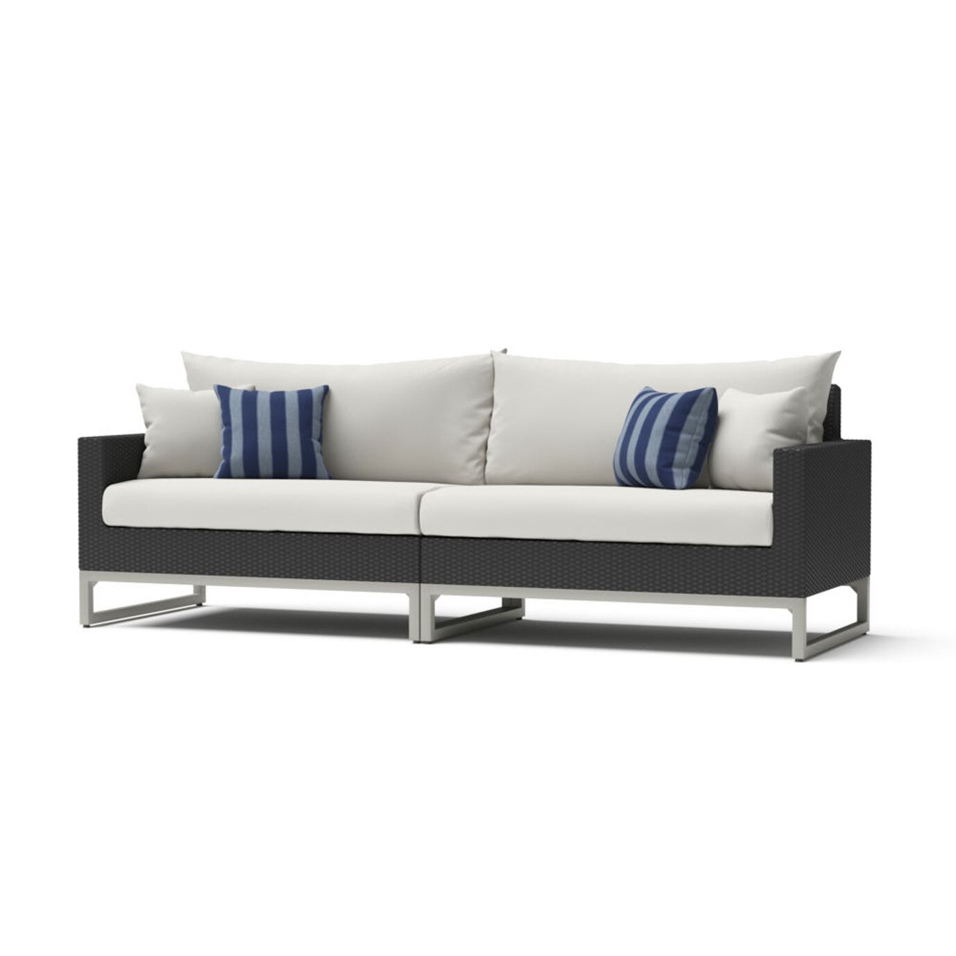 Milo™ Espresso 96in Sunbrella Outdoor Sofa
