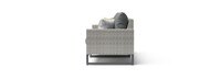 Milo™ Gray 96in Sunbrella Outdoor Sofa - Charcoal Gray