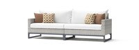 Milo™ Gray 96in Sunbrella Outdoor Sofa - Moroccan Cream