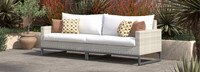 Milo™ Gray 96in Sunbrella Outdoor Sofa - Moroccan Cream