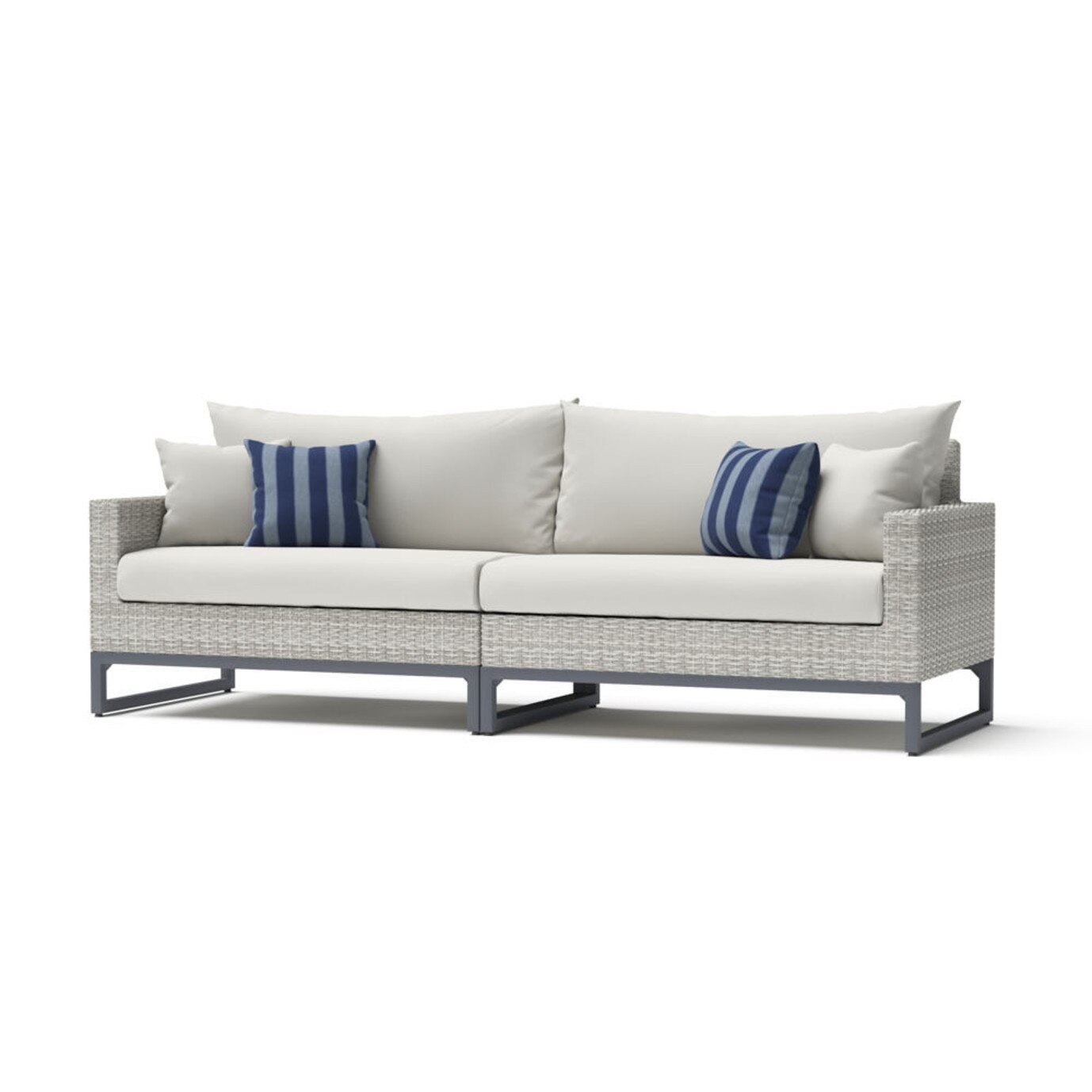 Milo™ Gray 96in Sunbrella Outdoor Sofa