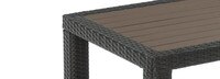 Deco™ Sunbrella® Outdoor Sofa & Coffee Table - Charcoal Gray