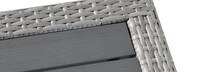Cannes™ Sunbrella® Outdoor Sofa & Coffee Table - Spa Blue