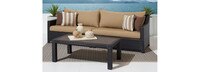 Deco™ Sunbrella® Outdoor Sofa & Coffee Table - Maxim Beige