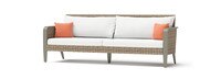 Grantina™ 88in Sunbrella® Outdoor Sofa & Ottomans - Cast Coral
