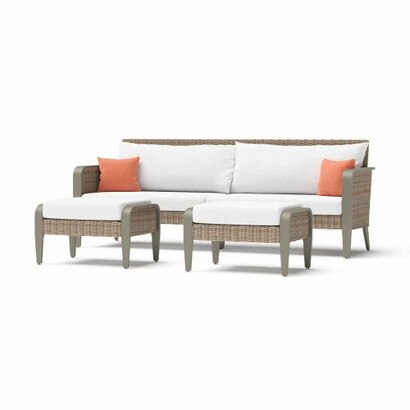 Grantina™ 88in Sofa and Ottomans