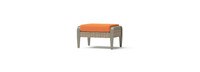 Grantina™ 88in Sunbrella® Outdoor Sofa & Ottomans - Tikka Orange
