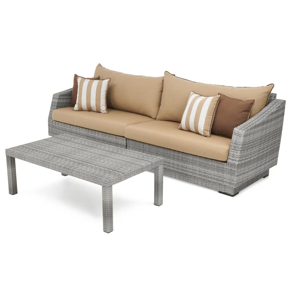 Cannes™ Sofa & Coffee Table - Maxim Beige