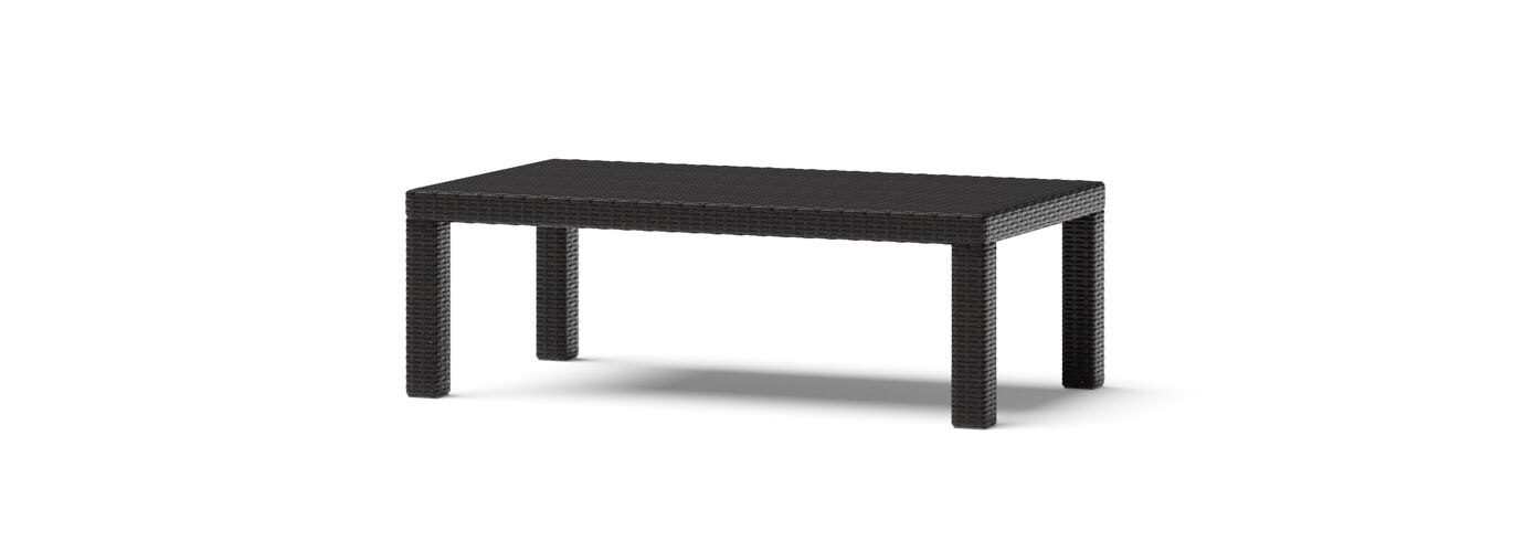 Deco™ Sunbrella® Outdoor Sofa & Coffee Table - Spa Blue