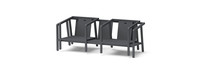 Biati™ 4 Piece Sunbrella® Outdoor Seating Set - Gray