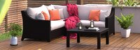 Deco™ 4 Piece Sectional and Table - Bliss Ink