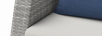 Cannes™ 4 Piece Sunbrella® Outdoor Sectional & Table - Bliss Ink