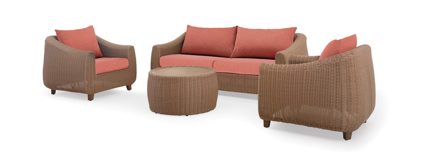 RST Brands Luminis Outdoor Patio Seating Set - Thumbnail 2