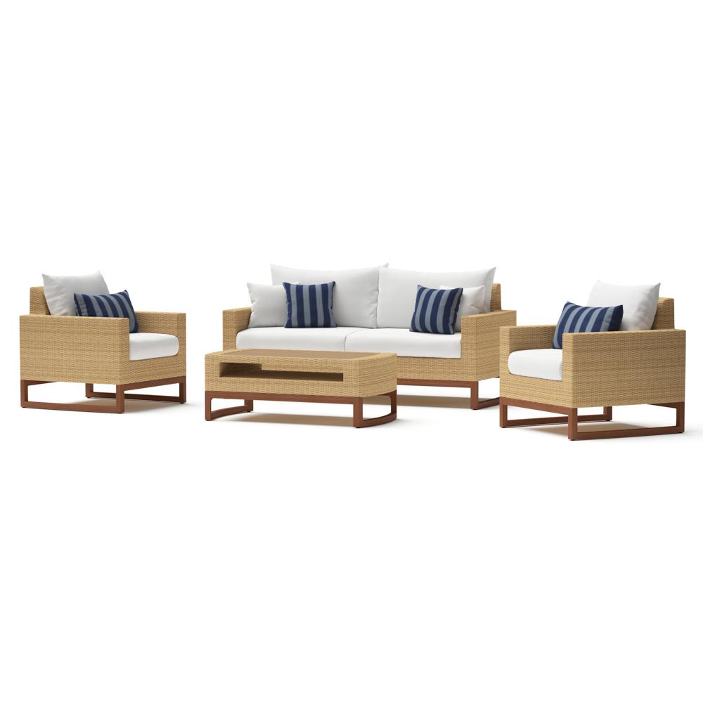 Mili™ 4 Piece Seating Set - Centered Ink