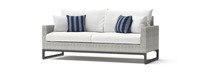 Milo™ Gray 4 Piece Seating Set - Centered Ink