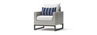Milo™ Gray 4 Piece Seating Set - Centered Ink