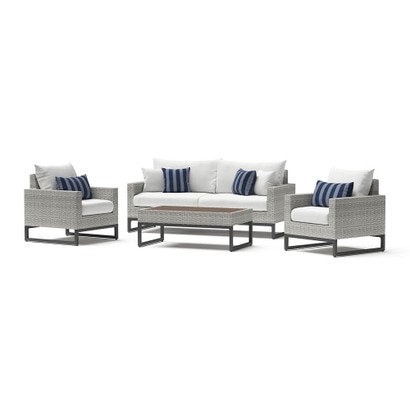 Milo™ Gray 4 Piece Seating Set
