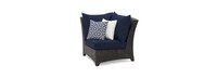 Deco™ 4 Piece Sunbrella® Outdoor Sectional & Table - Navy Blue