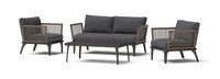 Pathra 4 Piece Wicker Seating Set