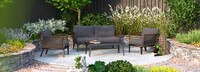 Pathra 4 Piece Wicker Seating Set