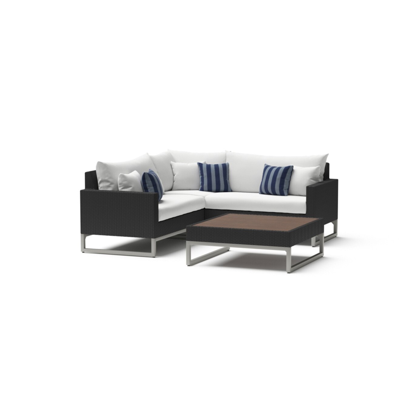 Milo™ Espresso 4 Piece Sectional