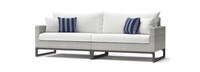Milo™ Gray 4 Piece Sectional - Centered Ink