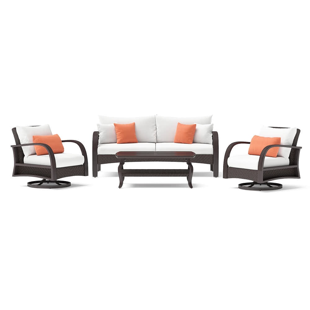 Barceloâ¢ 4 Piece Motion Seating Set - Cast Coral