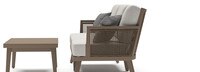 Sierota™ 4 Piece Sunbrella® Outdoor Motion Seating Set - Brown