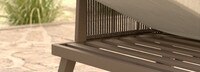 Sierota™ 4 Piece Sunbrella® Outdoor Motion Seating Set - Brown