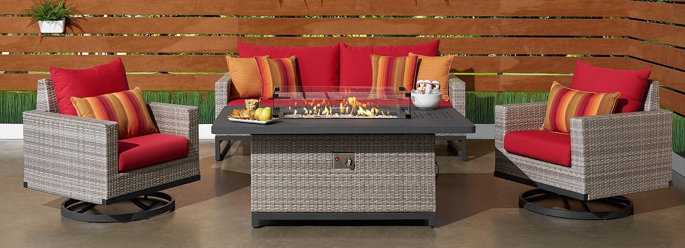 RST Brands Milo Outdoor Motion Fire Set - Thumbnail 5