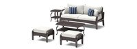 Barcelo™ 5 Piece Outdoor Patio Seating Set - Centered Ink