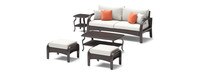 Barcelo™ 5 Piece Outdoor Seating Set - Cast Coral