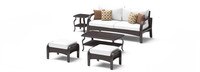 Barcelo™ 5 Piece Outdoor Patio Seating Set - Moroccan Cream