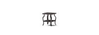 Barcelo™ 5 Piece Outdoor Seating Set - Tikka Orange