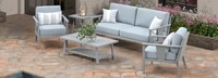 Bernati™ 5 Piece Sunbrella® Outdoor Seating Set - Gray