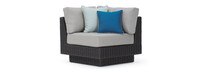Portofino® Repose 5 Piece Sunbrella® Outdoor Sectional - Dove