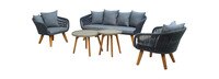 Savea 5pc Seating Set - Gray
