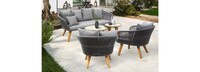 Savea 5pc Seating Set - Gray
