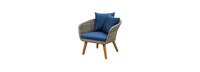 Sota 5pc Seating Set - Dark Blue